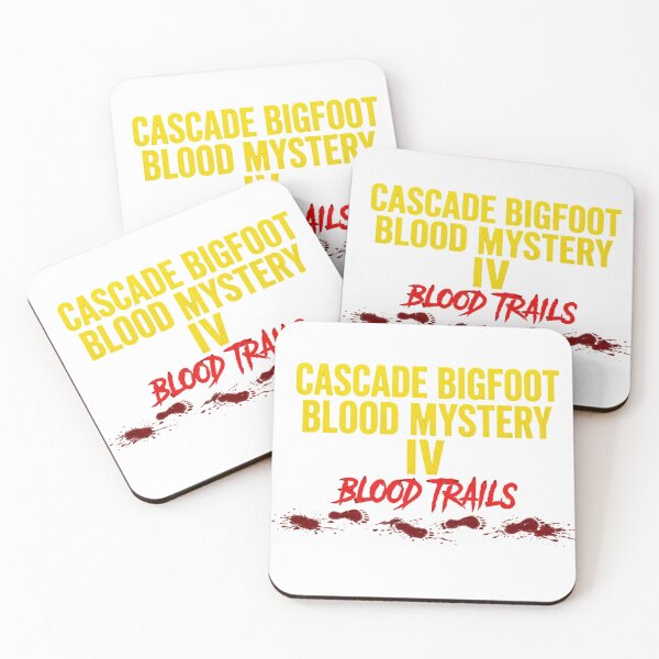 Item preview, Cascade Bigfoot Blood Mystery IV - Blood Trails Sasquatch  designed and sold by Heinessight Merch.