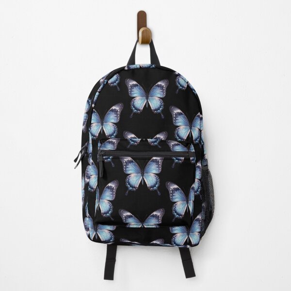 Item preview, Aesthetic Blue Morpho Butterfly Galaxy Cosmic Watercolor designed and sold by MariaPCMaria.
