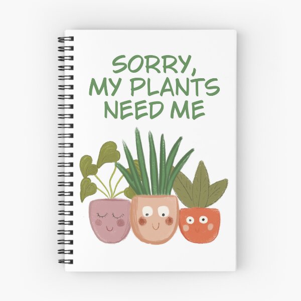 Item preview, Sorry, My Plants Need Me – Funny Plant Lover Design designed and sold by MadSnail-Design.