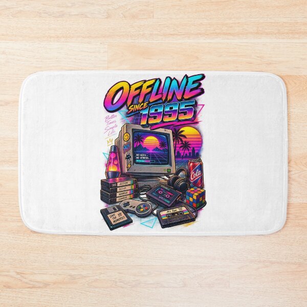 Item preview, Offline Since 1995 – 90s Retro Gaming Nostalgia designed and sold by CreativeMindsetLab.