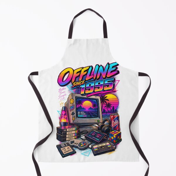 Item preview, Offline Since 1995 – 90s Retro Gaming Nostalgia designed and sold by CreativeMindsetLab.