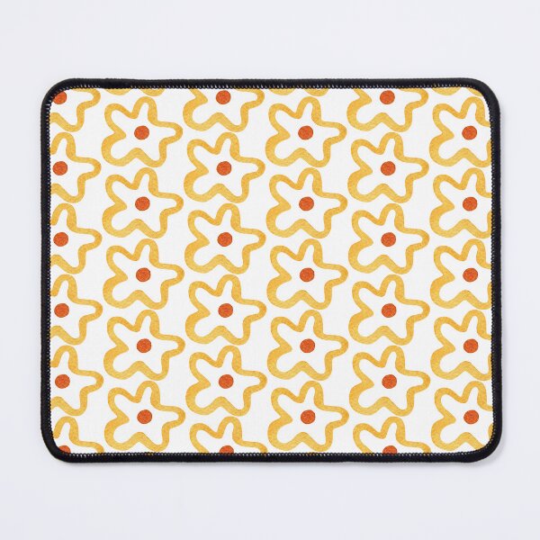 Item preview, Yellow Watercolor Folk Flower designed and sold by White Rabbit Design .