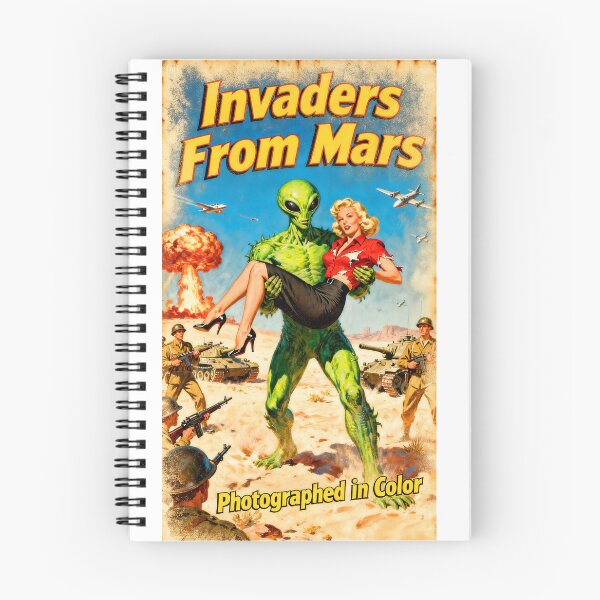 Item preview, Invaders From Mars - Movie Poster designed and sold by retro-rockets.