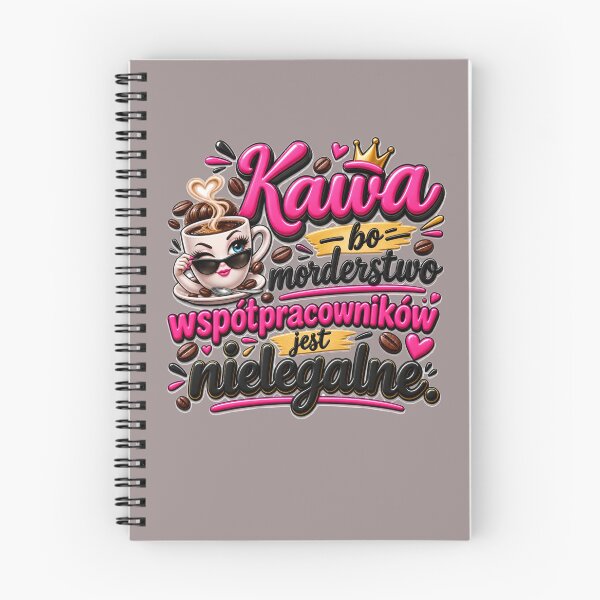 Item preview, Funny Polish Coffee Workplace Humor Quote designed and sold by Wild Ink Studio by Barbara.