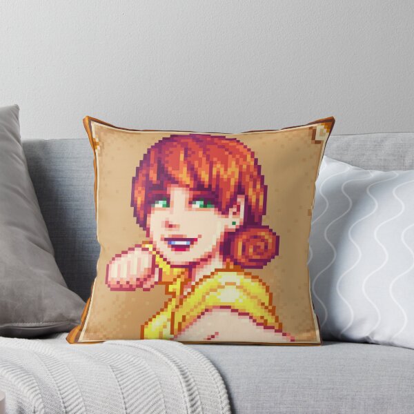 Item preview, Pelican Town Teacher Redhead - Pixel Art Farm Girl designed and sold by DawnColony.