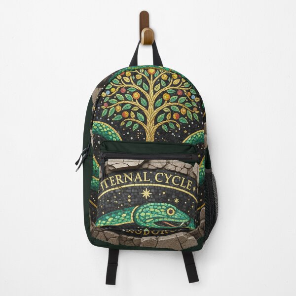 Item preview, Eternal Cycle: The Sacred Ouroboros Mosaic designed and sold by codex antique.