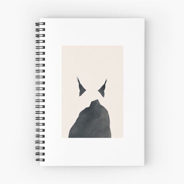 Item preview, Silent Vigil | Minimal Nordic Lynx Illustration designed and sold by Norvian.