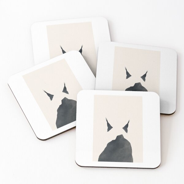 Item preview, Silent Vigil | Minimal Nordic Lynx Illustration designed and sold by Norvian.