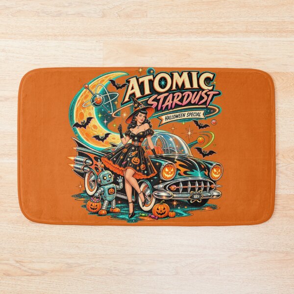 Item preview, Atomic Stardust Halloween Special Retro Vintage designed and sold by Normandy Road Heritage™ - Vintage Garage Art.