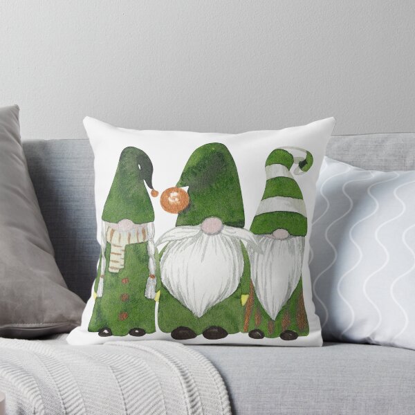 Item preview, Green christmas gnomes designed and sold by StuffNrandomtings.