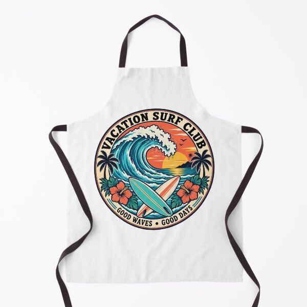 Item preview, Retro Ocean Wave and Surfboards designed and sold by urbinet.