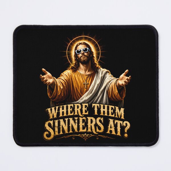 Item preview, Where Them Sinners At? Holy Swagger designed and sold by Victor Shadehorn.