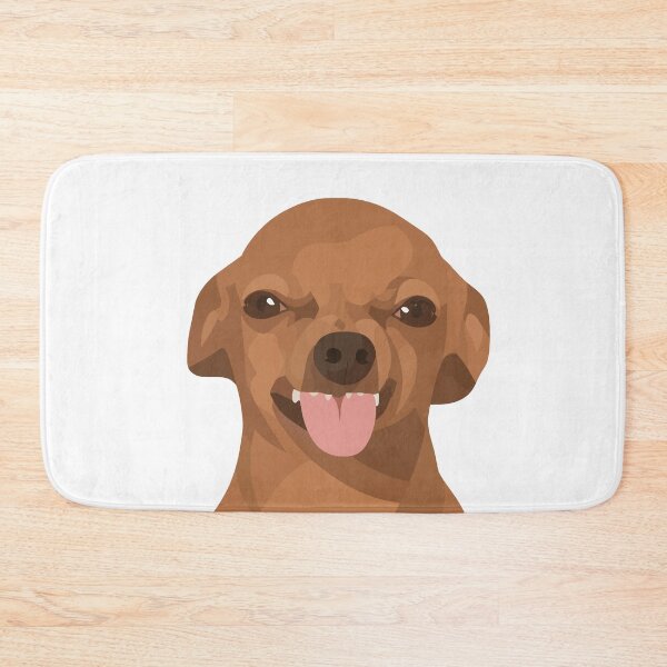 Item preview, Disgusted Angry Chihuahua Dog Meme Illustration designed and sold by PrintondemArt.