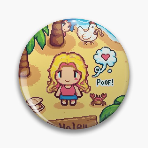 Item preview, Pelican Beach Blonde Girl - Cute Pixel Art Summer Scene designed and sold by DawnColony.