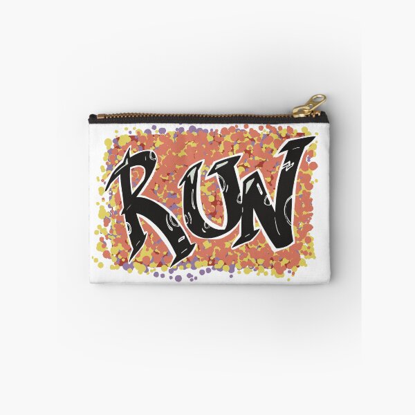 Item preview, RUN graffiti lettering designed and sold by SombreroDoodles.