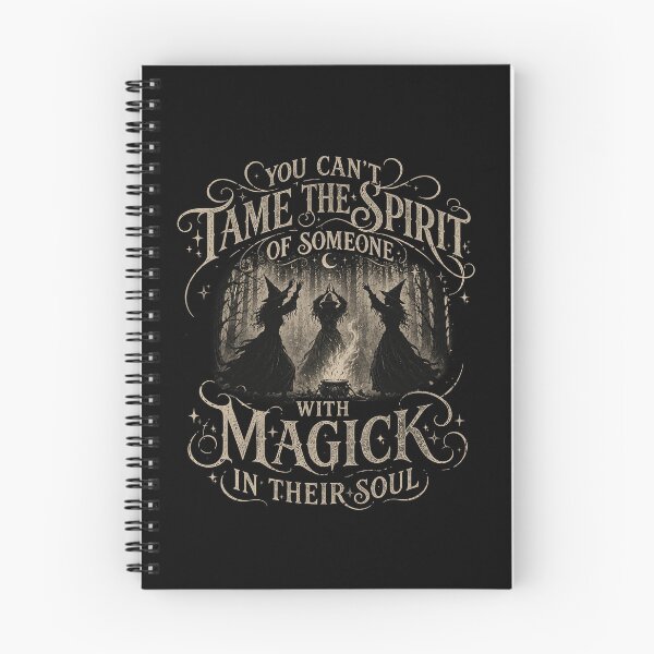 Item preview, You Can't Tame the Spirit of Someone With Magick in Their Soul designed and sold by GlowinUp Shop.