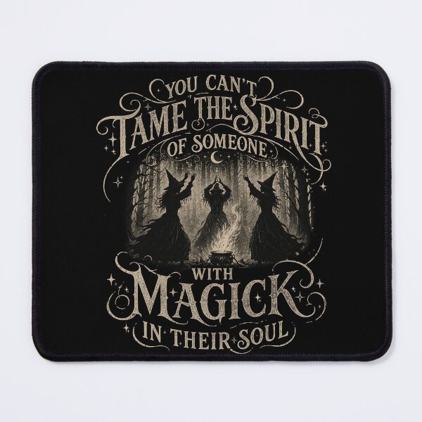 Item preview, You Can't Tame the Spirit of Someone With Magick in Their Soul designed and sold by GlowinUp Shop.