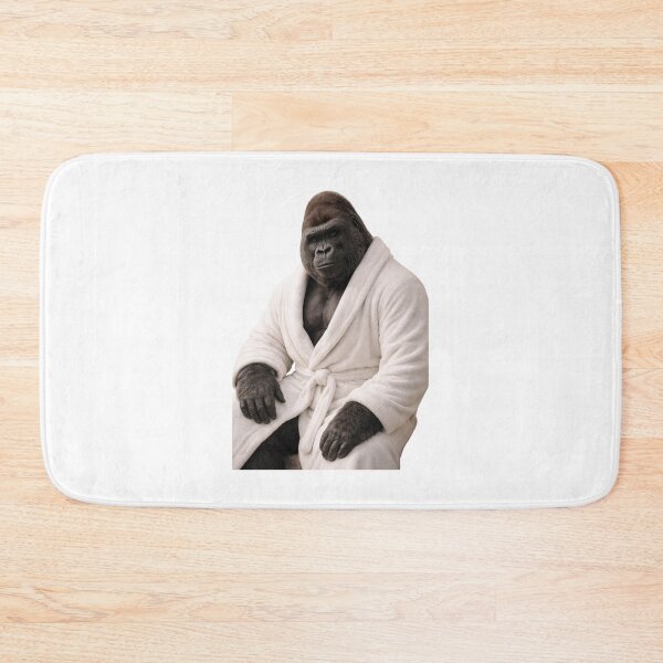 Item preview, Relaxing Bathrobe Gorilla designed and sold by Sillytoe.