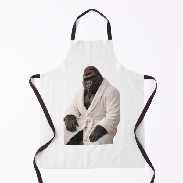 Item preview, Relaxing Bathrobe Gorilla designed and sold by Sillytoe.