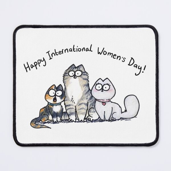Item preview, Funny International Womens Day Cat Feminist Purrfect Equality designed and sold by teemix.