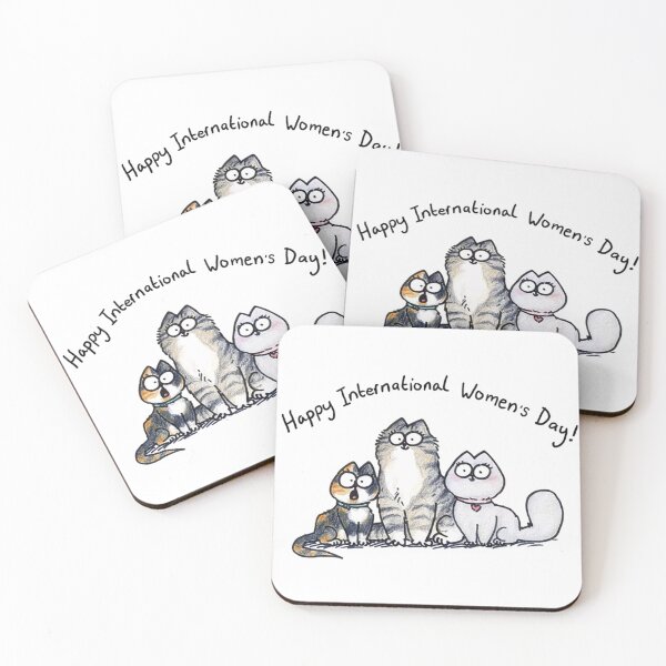 Item preview, Funny International Womens Day Cat Feminist Purrfect Equality designed and sold by teemix.