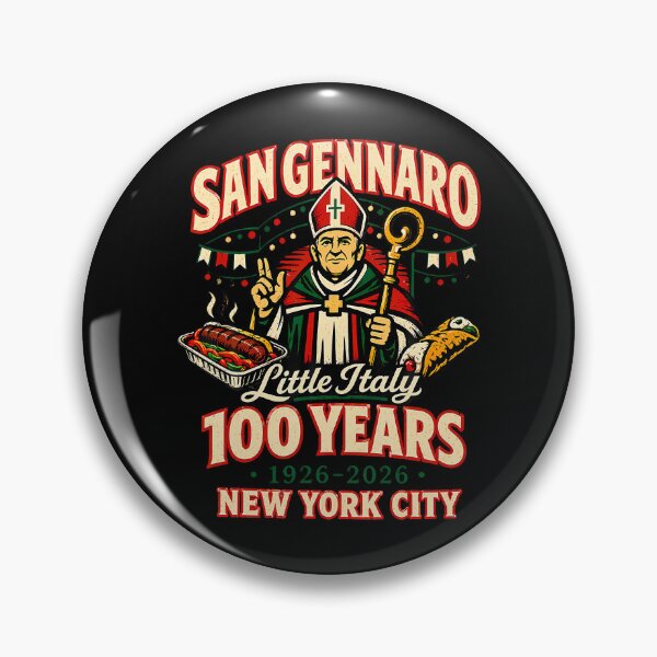 Item preview, San Gennaro Little Italy 100 Years New York City designed and sold by Fereskabilon.