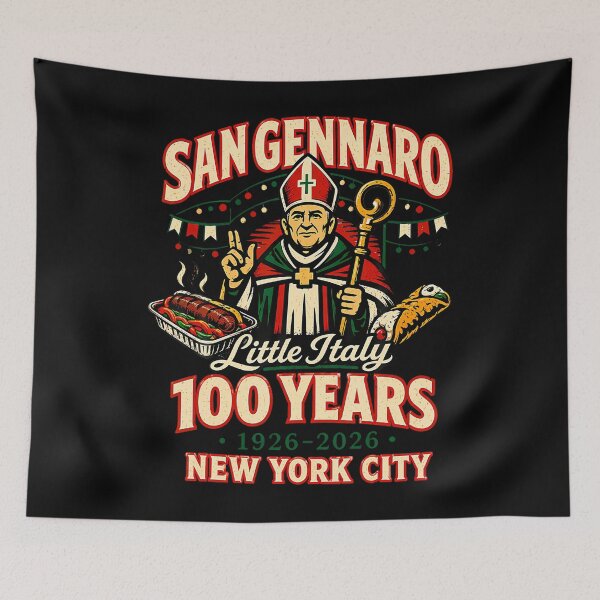 Item preview, San Gennaro Little Italy 100 Years New York City designed and sold by Fereskabilon.