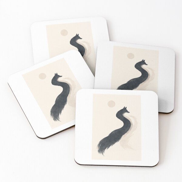 Item preview, Silent Path | Minimal Nordic Fox Illustration designed and sold by Norvian.