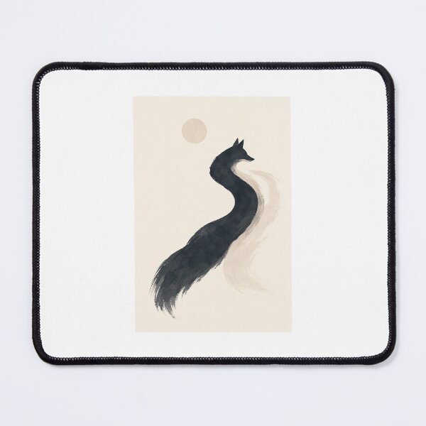 Item preview, Silent Path | Minimal Nordic Fox Illustration designed and sold by Norvian.