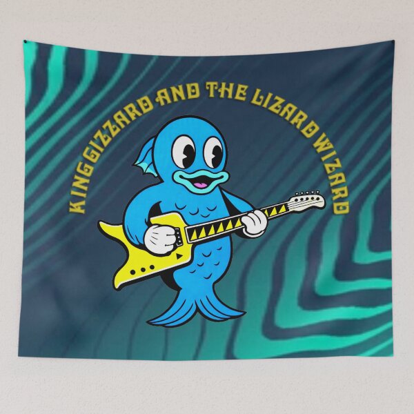 Item preview, King Gizz Microtonal Fishie designed and sold by Q Art & Design .