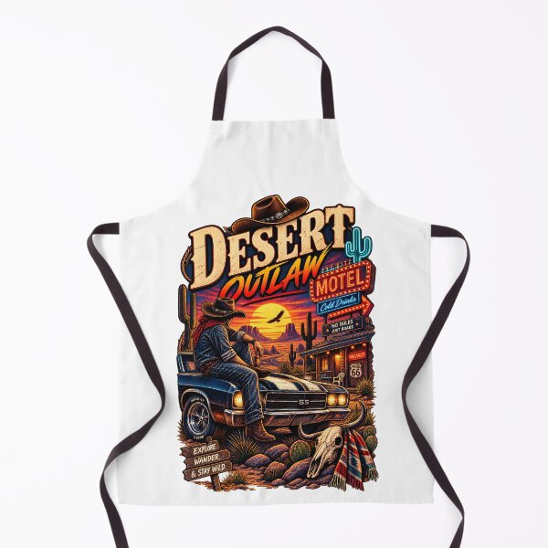 Item preview, Desert Outlaw – Western Route 66 Adventure designed and sold by CreativeMindsetLab.