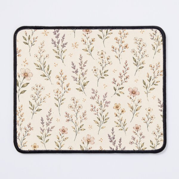 Item preview, Delicate Autumn Wildflower Botanical Floral Pattern Fall Color Fall Season designed and sold by Luvjesus2.