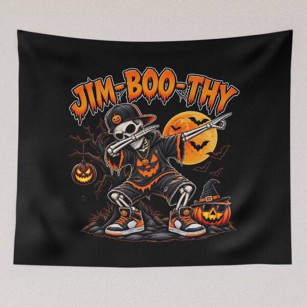 Item preview, Skeleton Halloween Dab T-Shirt designed and sold by DealNest.