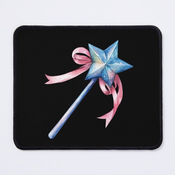 Item preview, Star-Shaped Magic Wand with Ribbon designed and sold by jierrfan.