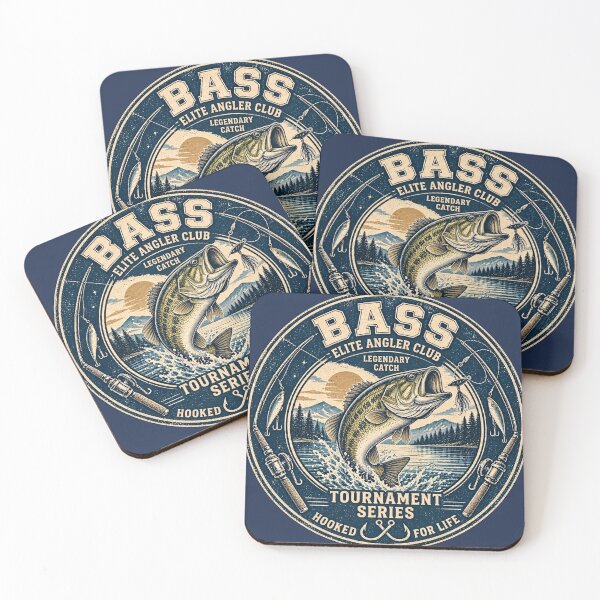 Item preview, Bass Elite Angler Club - Legendary Catch Fishing Tournament designed and sold by thirtyonestars.