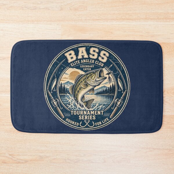 Item preview, Bass Elite Angler Club - Legendary Catch Fishing Tournament designed and sold by thirtyonestars.