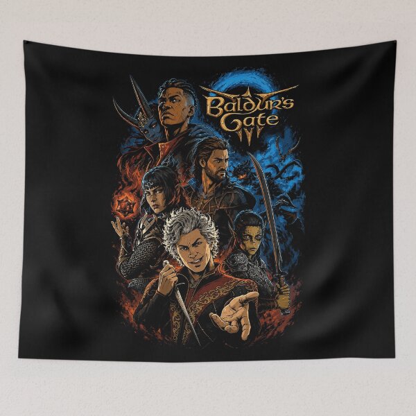 Item preview, baldur's gate 3 katana theme designed and sold by AuronSama.