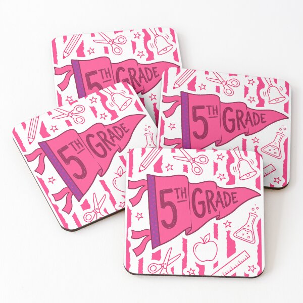 Item preview, Pennants Striped 5th Grade Girls Back to School fifth Grade designed and sold by MrDesing10 ⭐⭐⭐⭐⭐.