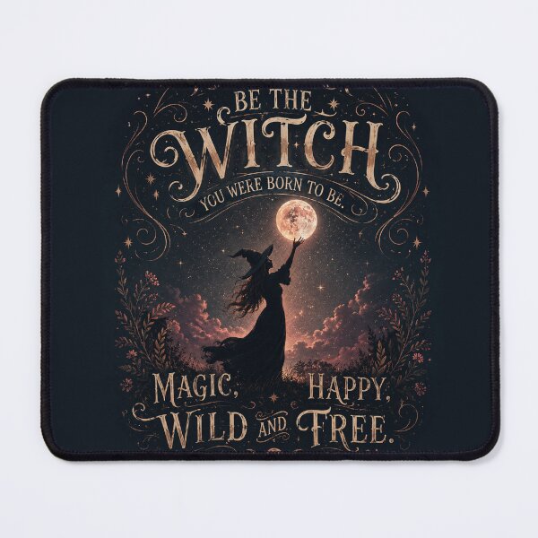 Item preview, Be the Witch You Were Born to Be – Magical Happy Wild & Free Witch designed and sold by GlowinUp Shop.