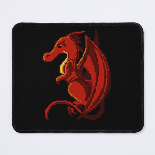 Item preview, Dragon in flight pixel art - red designed and sold by SulPixelart.