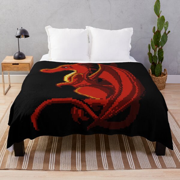 Item preview, Dragon in flight pixel art - red designed and sold by SulPixelart.