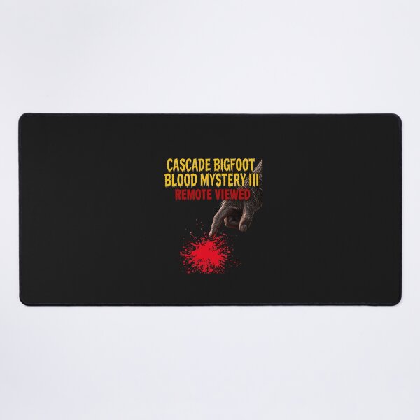 Item preview, Cascade Bigfoot Blood Mystery III – Remote Viewed designed and sold by Heinessight Merch.