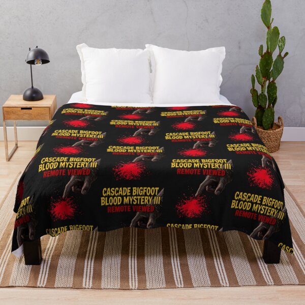 Item preview, Cascade Bigfoot Blood Mystery III – Remote Viewed designed and sold by Heinessight Merch.