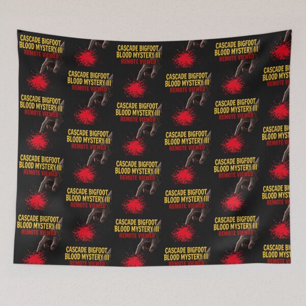 Item preview, Cascade Bigfoot Blood Mystery III – Remote Viewed designed and sold by Heinessight Merch.
