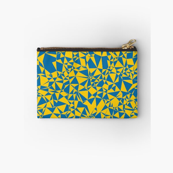 Item preview, Sweden (Sverige) Blue & Yellow Triangular Mosaic Pattern Design designed and sold by DymondDesigns.