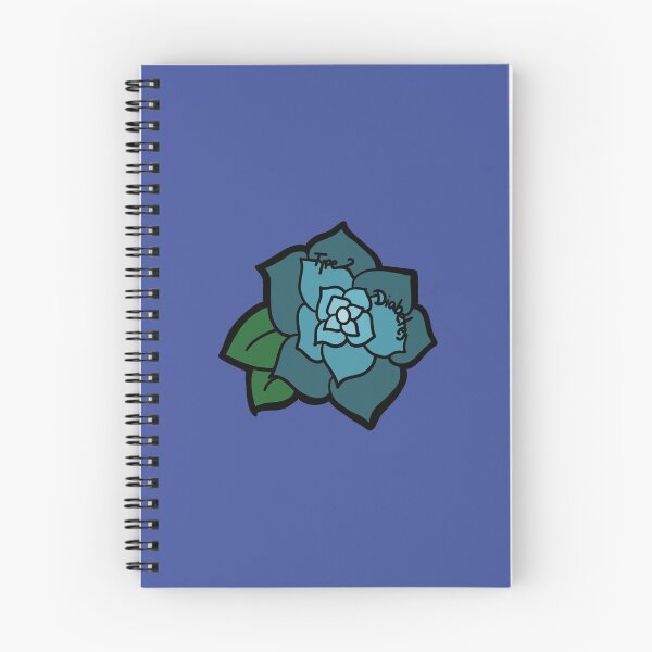 Item preview, Invisible Illness: Diabetes Type 2 Flower designed and sold by LynkPlaysGames.