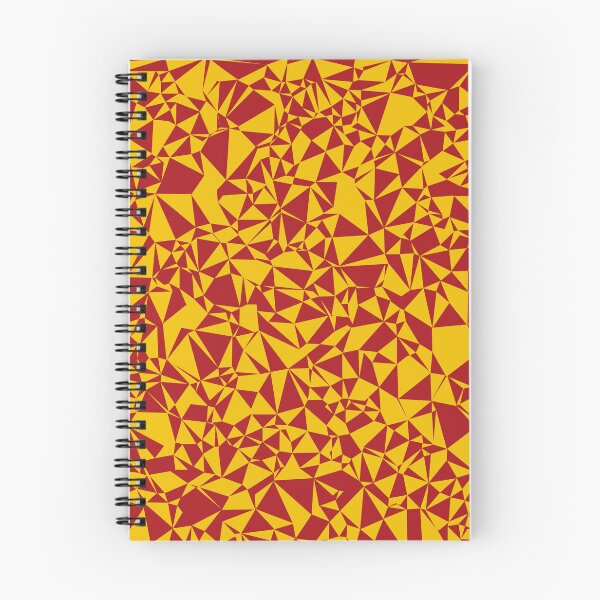 Item preview, Spain (España) Red & Yellow Triangular Mosaic Pattern Design designed and sold by DymondDesigns.