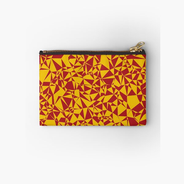 Item preview, Spain (España) Red & Yellow Triangular Mosaic Pattern Design designed and sold by DymondDesigns.