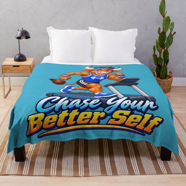 Item preview, Fitness Bull 'Chase Your Better Self' designed and sold by TriStudio.