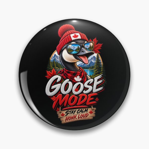 Item preview, Goose Mode Canadian Wildlife T-Shirt designed and sold by happyshirt27.